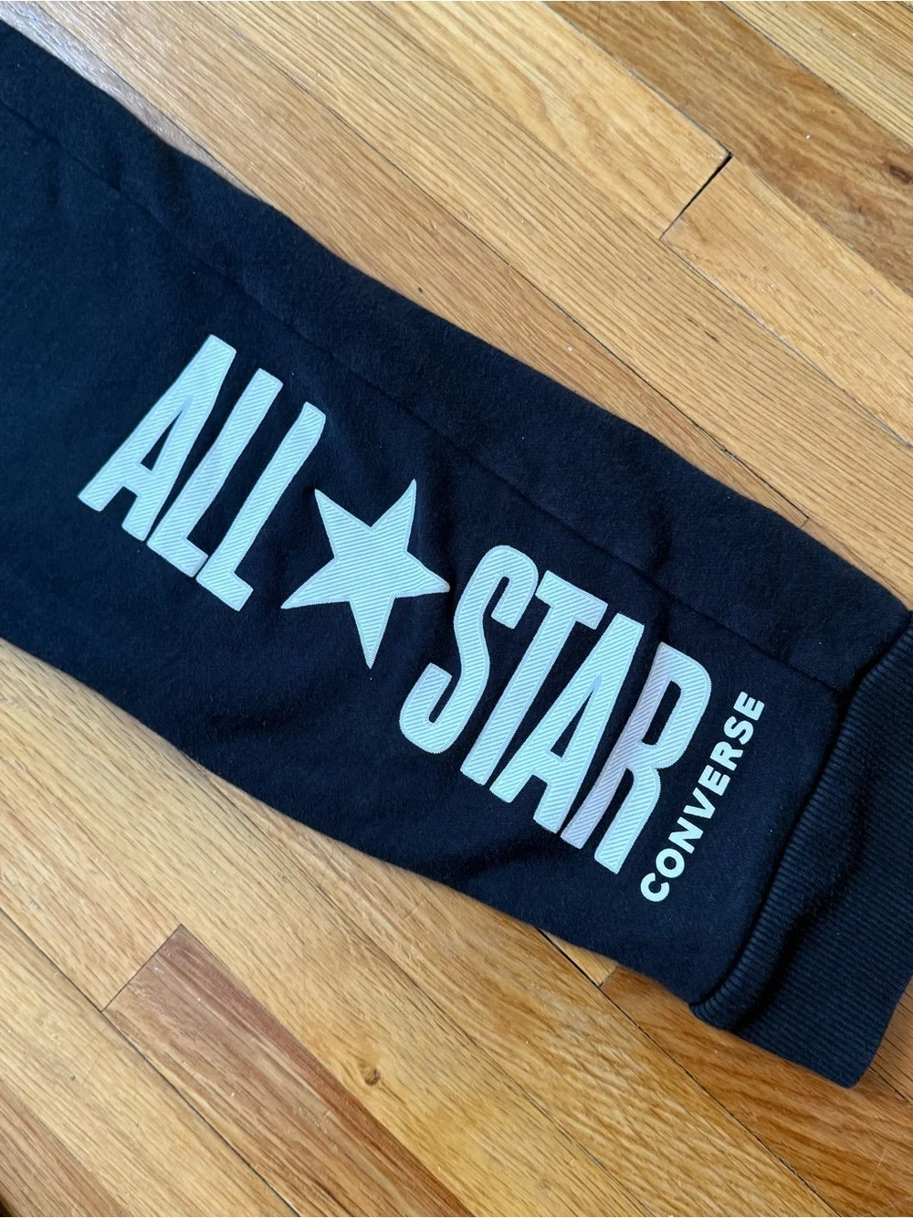 4/$25 Converse All Star Joggers Sweatpants Boys Size Medium 10-12 Black White